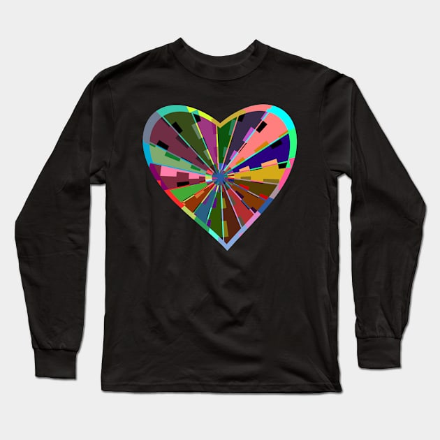 Hearts Long Sleeve T-Shirt by cocodes